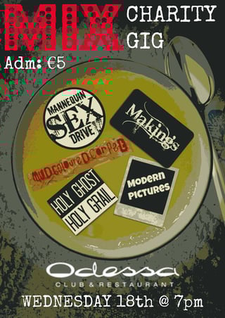 Organising a charity concert for Simon Community in Dublin