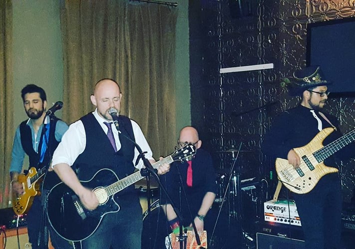 Mannequin Sex Drive at MIX Course Charity Gig in Odessa