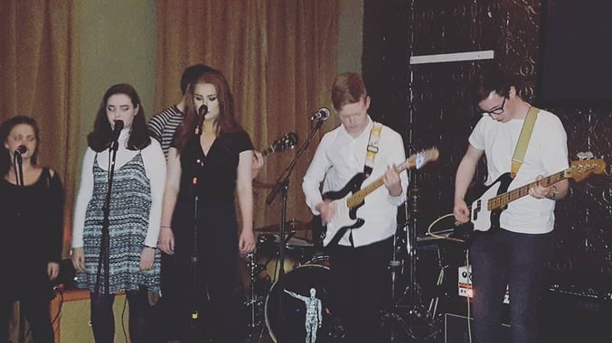 Modern Pictures at MIX Course Charity Gig in Odessa